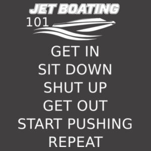 Jetboating 101 - AS Colour Mens Relax Faded Hood Design