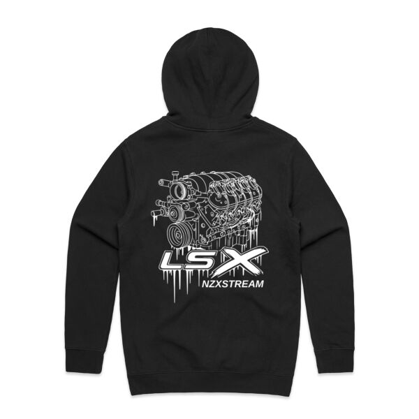 LSX Line art - AS Colour Mens Stencil Hoodie Thumbnail