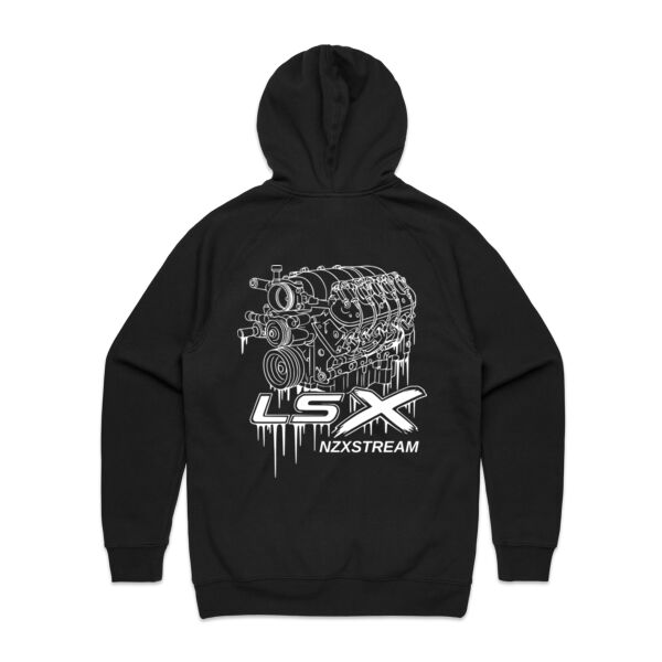 LSX White Line Art - AS Colour Mens Supply Hood Thumbnail
